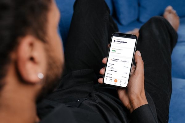 Happy customer after haircut